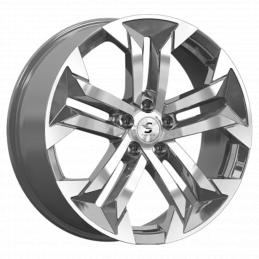 КиК КР015 (19_Haval F7/F7x) 7.5x19 PCD5x114.3 ET40 Dia64.1 Diamond gloss graphite